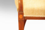 Edwardian inlaid mahogany desk chair Now Sold - Image 3