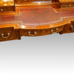 Edwardian inlaid mahogany writing desk - Image 6