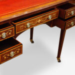 Edwardian inlaid writing /dressing table - Image 10