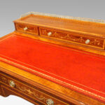 Edwardian inlaid writing /dressing table - Image 7