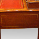 Edwardian inlaid writing /dressing table - Image 6