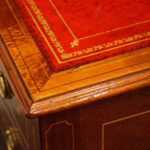 Edwardian inlaid writing /dressing table - Image 2