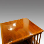 Edwardian mahogany revolving bookcase - Image 3
