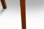 Edwardian Mahogany and Leather Desk Chair - Image 5