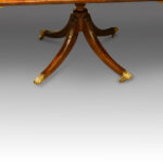 Edwardian mahogany 12ft long dining table - Image 3