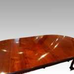 Superb Edwardian mahogany dining table with claw and ball feet NOW SOLD - Image 4
