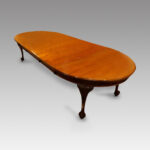 Superb Edwardian mahogany dining table with claw and ball feet NOW SOLD - Image 11