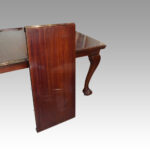 Edwardian mahogany 8 seat dining table - Image 9