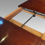 Edwardian mahogany 8 seat dining table - Image 6
