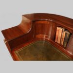 Edwardian mahogany Carlton House desk - Image 5