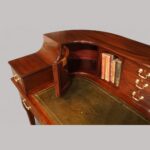 Edwardian mahogany Carlton House desk - Image 6