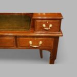 Edwardian mahogany Carlton House desk - Image 9