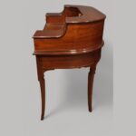 Edwardian mahogany Carlton House desk - Image 7