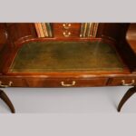 Edwardian mahogany Carlton House desk - Image 4