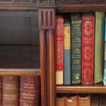 Edwardian mahogany bookcase - Image 2
