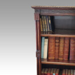 Edwardian mahogany bookcase - Image 7
