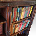 Edwardian mahogany bookcase - Image 4