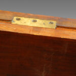 Edwardian round mahogany extending dining table - Image 11