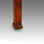 Edwardian round mahogany extending dining table - Image 6