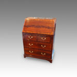 Edwardian mahogany bureau