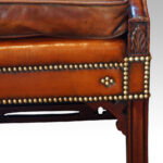 Edwardian mahogany camel back sofa - Image 15