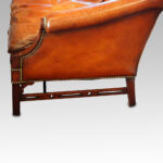 Edwardian mahogany camel back sofa - Image 12