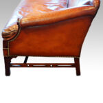 Edwardian mahogany camel back sofa - Image 6
