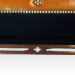 Edwardian mahogany camel back sofa - Image 2