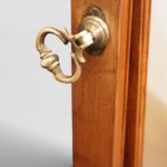 Edwardian Mahogany Cheval Mirror - Image 6
