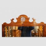 Edwardian Mahogany Cheval Mirror - Image 5