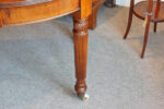 Edwardian Mahogany 3 Leaf Circular Dining Table NOW SOLD - Image 3