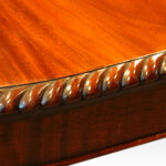 Edwardian mahogany claw and ball extending dining table - Image 6