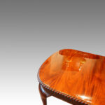 Edwardian mahogany claw and ball extending dining table - Image 4