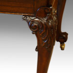 Edwardian mahogany claw and ball extending dining table NOW SOLD - Image 2