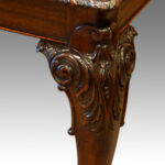 Edwardian mahogany claw and ball extending dining table NOW SOLD - Image 3