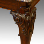 Edwardian mahogany claw and ball extending dining table NOW SOLD - Image 4