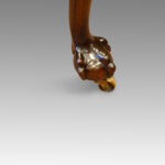 Edwardian mahogany claw and ball extending dining table NOW SOLD - Image 10