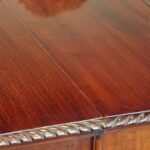 Edwardian mahogany extending dining table - Image 8