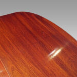 Edwardian mahogany extending dining table - Image 7