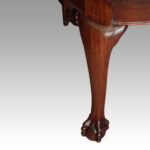 Edwardian mahogany extending dining table - Image 5