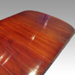 Edwardian mahogany extending dining table - Image 3