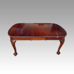 Edwardian mahogany extending dining table - Image 11