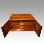 Edwardian mahogany collectors cabinet - Image 2
