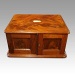 Edwardian mahogany collectors cabinet - Image 6