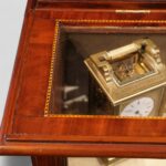 Edwardian mahogany curio cabinet bookcase - Image 6