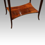 Edwardian mahogany curio cabinet - Image 4