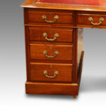 Mahogany double pedestal desk circa 1920 NOW SOLD - Image 2