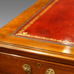 Mahogany double pedestal desk circa 1920 NOW SOLD - Image 6