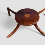 Edwardian mahogany envelope card table - Image 2