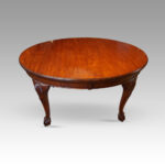 Edwardian mahogany extending dining table - Image 10
